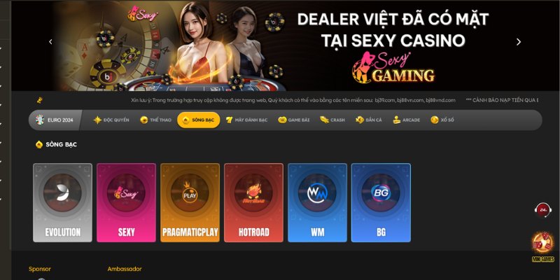 Tổng quan về Casino BJ88